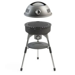 BBQ Brunner Devil BBQruiser HT Reversibile Grid 30 -Vendite Lando Sport devil bbqruiser ht reversible grid 30 brunner grill a gas portatile compatto tre altezze leggero barbecue 2