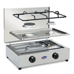 Parker® Fornello Parker A Gas 2F Inox 8 Parker® Fornello Parker A Gas 2F Inox -Vendite Lando Sport fornello a gas inox 200 2