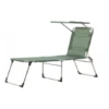 Lettino Fiam Amigo H.40 C/parasole Verde -Vendite Lando Sport lettino da sole amigo verde h40 con parasole schienale regolabile 3 posizioni alluminio textfil 039txbigr