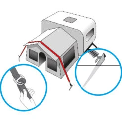 Nastro Brunner Stabilizer Kit -Vendite Lando Sport nastro brunner stabilizer kit 0301311N camper verande roulotte tendalini 3