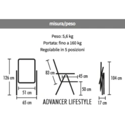 Poltrona Westfield Advancer Lifestyle 7 Poltrona Westfield Advancer Lifestyle -Vendite Lando Sport poltrona advancer lifestyle WE 201 884LA 2