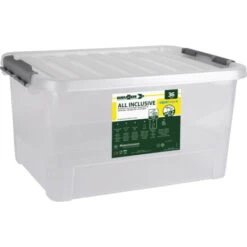 Set All Inclusive Brunner Dolomit Grey -Vendite Lando Sport set brunner all inclusive dolomit grey grigio 36 pezzi in melamina antislip contenitore di trasporto 2