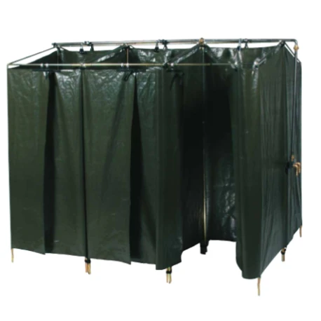 Ferrino Set 6 Docce Tactical Inox e Raphia Bianca - Modulo Professionale Campo Base con 20 Pedane 3 Ferrino Set 6 Docce Tactical Inox e Raphia Bianca - Modulo Professionale Campo Base con 20 Pedane