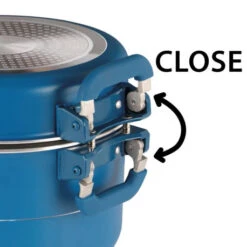 Set Pentole Brunner Carezza MagnetoGrip 7+1 Ø 24 12 Set Pentole Brunner Carezza MagnetoGrip 7+1 Ø 24 -Vendite Lando Sport set pentole brunner carezza magnetogrip ceramic vacublock system 24 cm 2