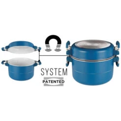 Set Pentole Brunner Carezza MagnetoGrip 7+1 Ø 24 14 Set Pentole Brunner Carezza MagnetoGrip 7+1 Ø 24 -Vendite Lando Sport set pentole brunner carezza magnetogrip ceramic vacublock system 24 cm 4