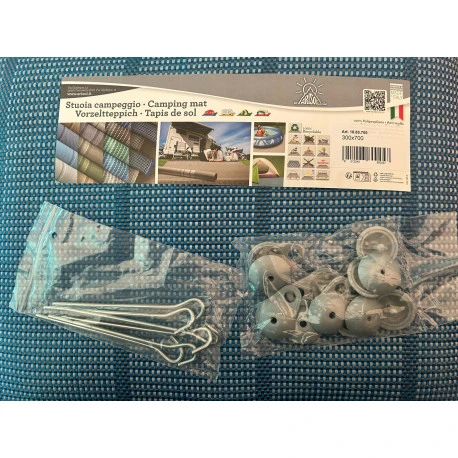 Stuoia Arisol Blu 300 X 400 - 400 GR 6 Stuoia Arisol Blu 300 X 400 - 400 GR - immagine 4