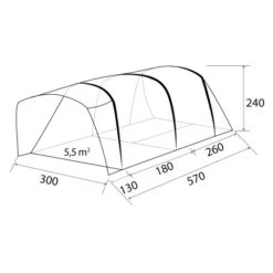 Tenda Brunner Maisonel 4 -Vendite Lando Sport tenda brunner maisonel 4 policotone creanox 6