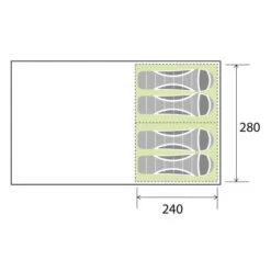 Tenda Brunner Maisonel 4 -Vendite Lando Sport tenda brunner maisonel 4 policotone creanox 8