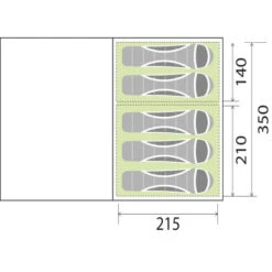 Tenda Brunner Paraiso 5/6 22 Tenda Brunner Paraiso 5/6 -Vendite Lando Sport tenda brunner paraiso 5 6 posti familiare gonfiabile poliestere campeggio maggiore spazio 0102981N 9