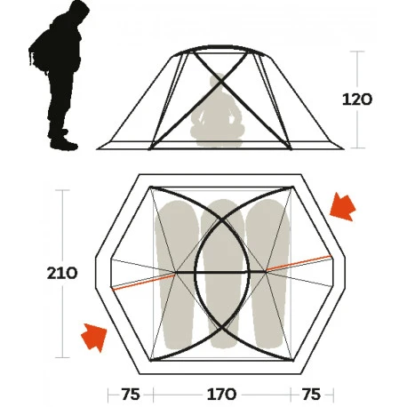 Tenda Ferrino Svalbard 3.0 6 Tenda Ferrino Svalbard 3.0 - immagine 4