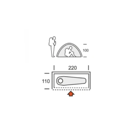 Tenda Individuale A Doppio Telo Ferrino 7 Tenda Individuale A Doppio Telo Ferrino - immagine 5