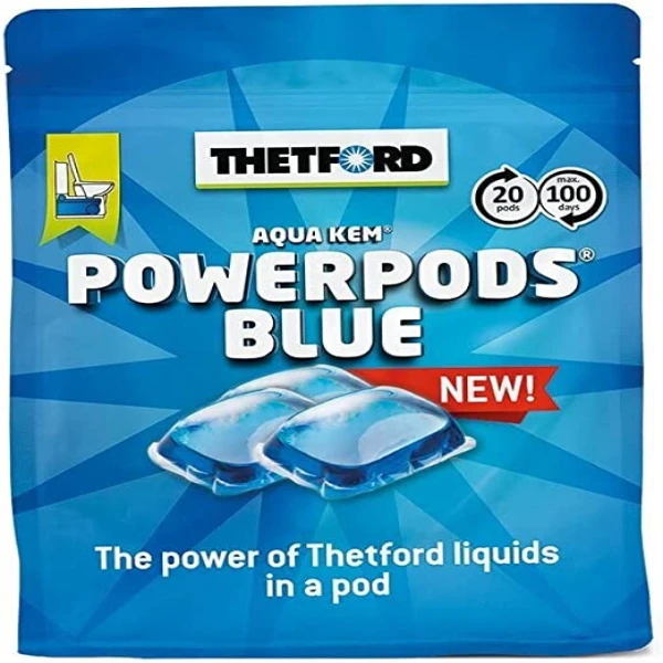 Thetford PowerPods Blue 3 Thetford PowerPods Blue