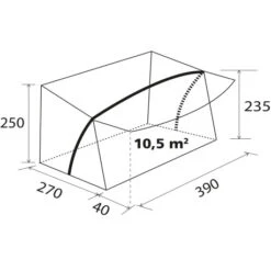 Veranda Brunner Alice -Vendite Lando Sport veranda alice 0102991N caravan 2